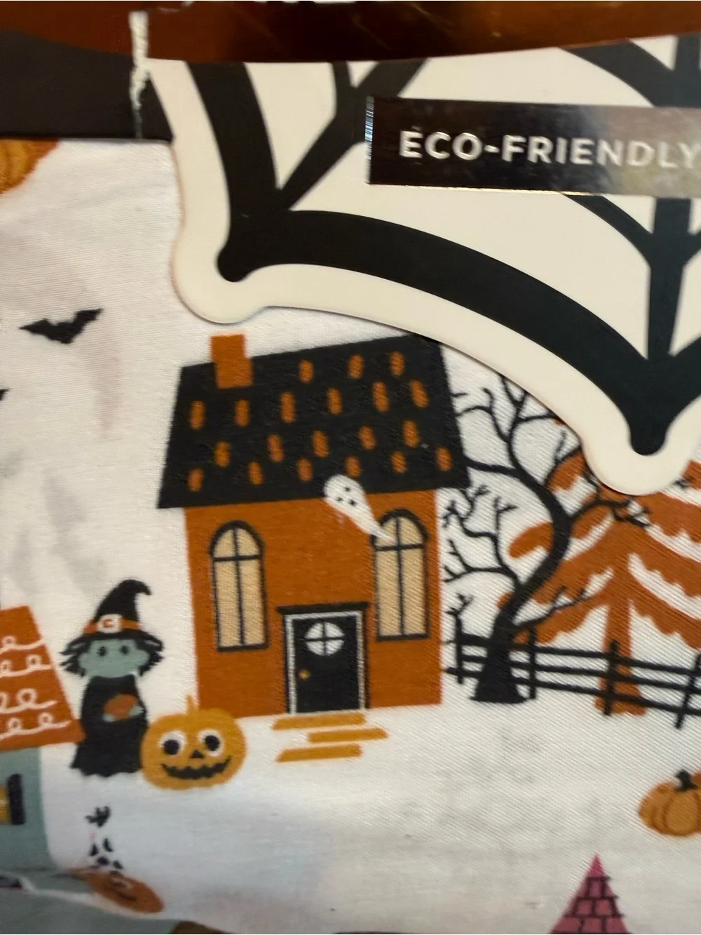 Halloween brushed microfiber